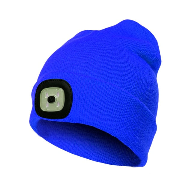 LED knitted hat