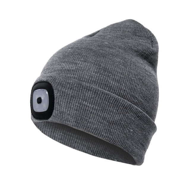 LED knitted hat