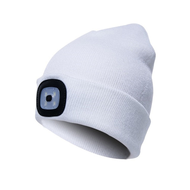 LED knitted hat